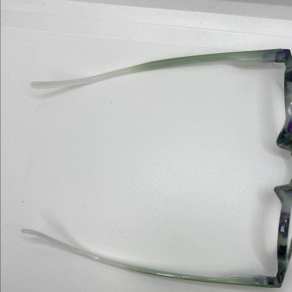 Readers.com - Green Marbled Look with Purple Accents Readers +2.50 ombré arms - Picture 6 of 6